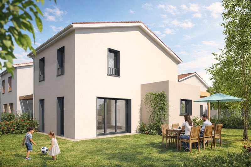 Pers ext maison angle